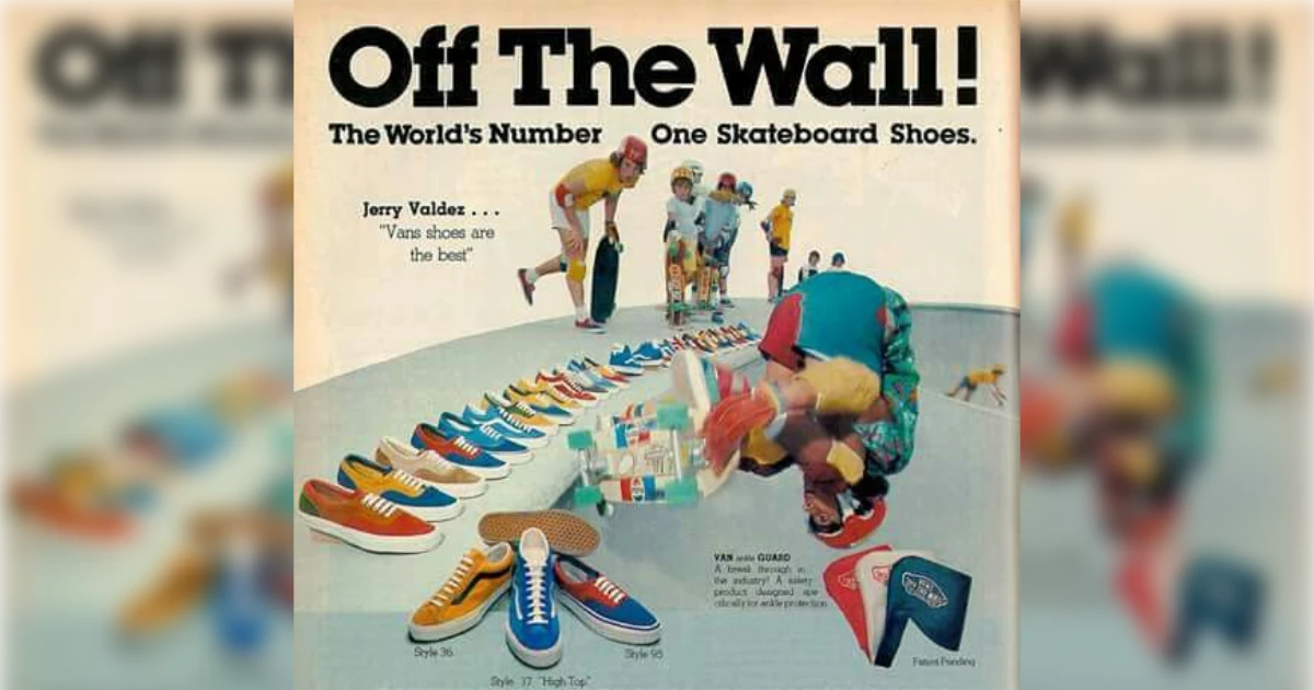 Off The Wall Vans Slogan