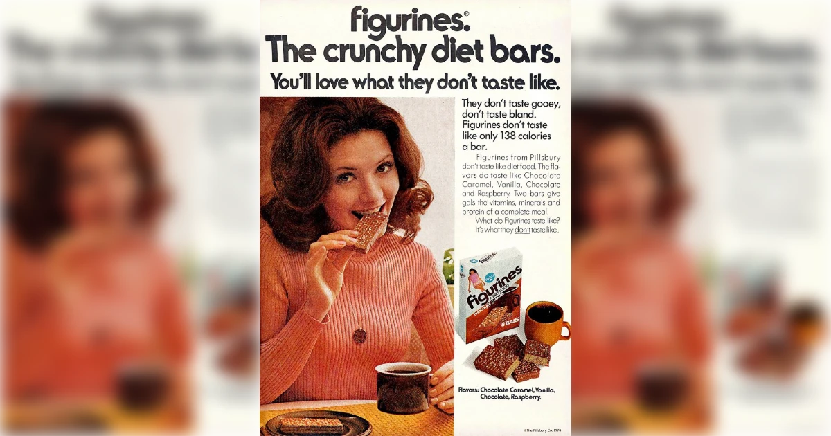 Pillsbury Figurines Diet Bars Pillsbury