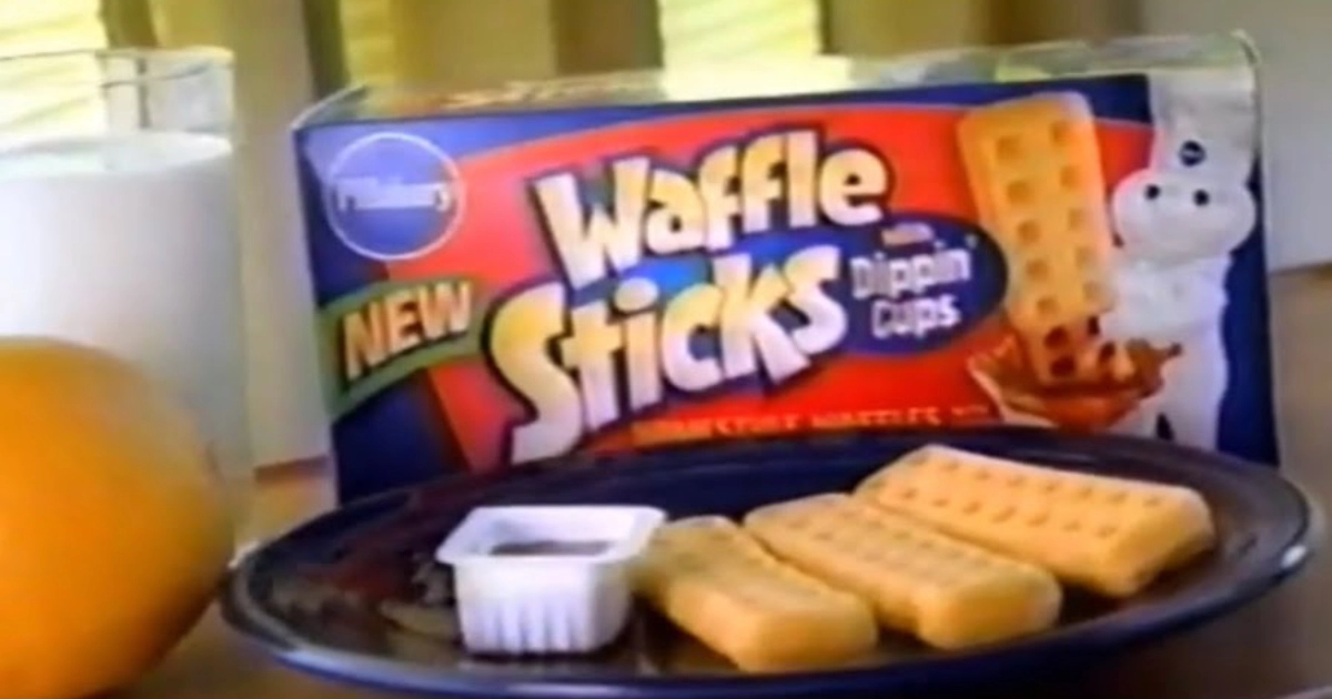 Pillsbury Waffle Sticks With Dippin Cups Pillsbury