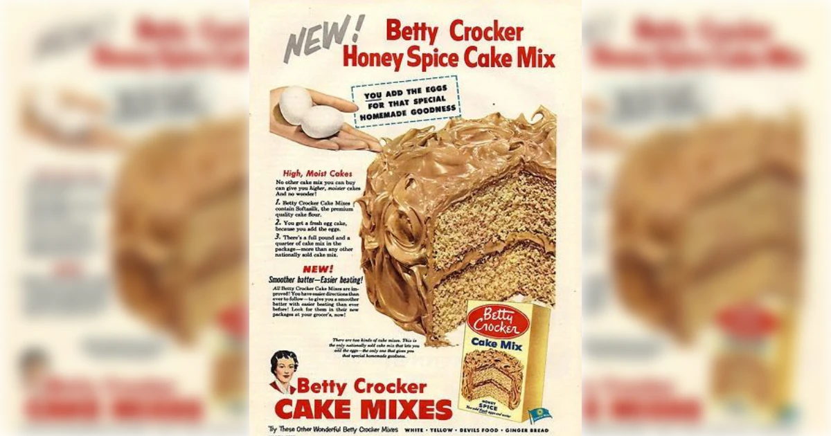 Betty Crocker Honey Spice Cake Mix