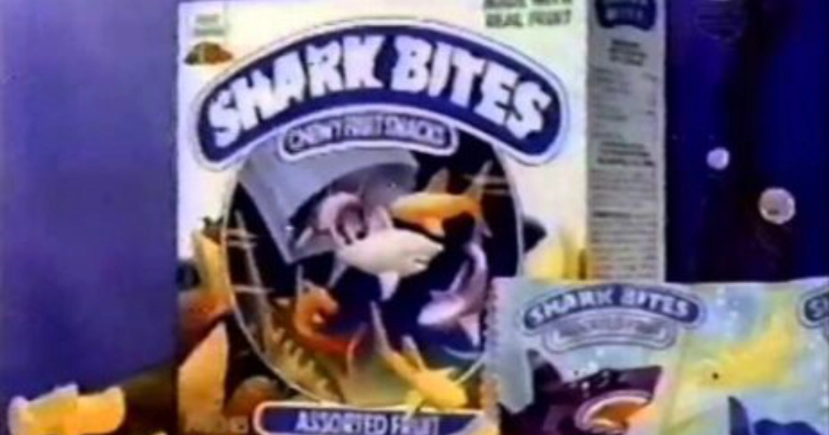 Betty Crocker Shark Bites Fruit Snacks Original Formula Betty Crocker