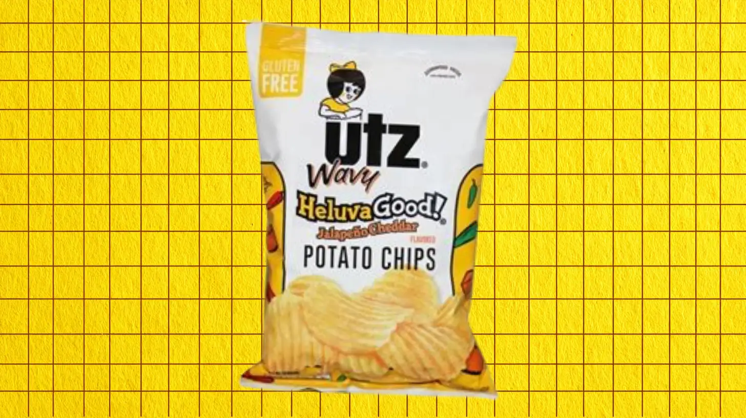 UTZ Heluva Good Jalapen O Cheddar Wavy