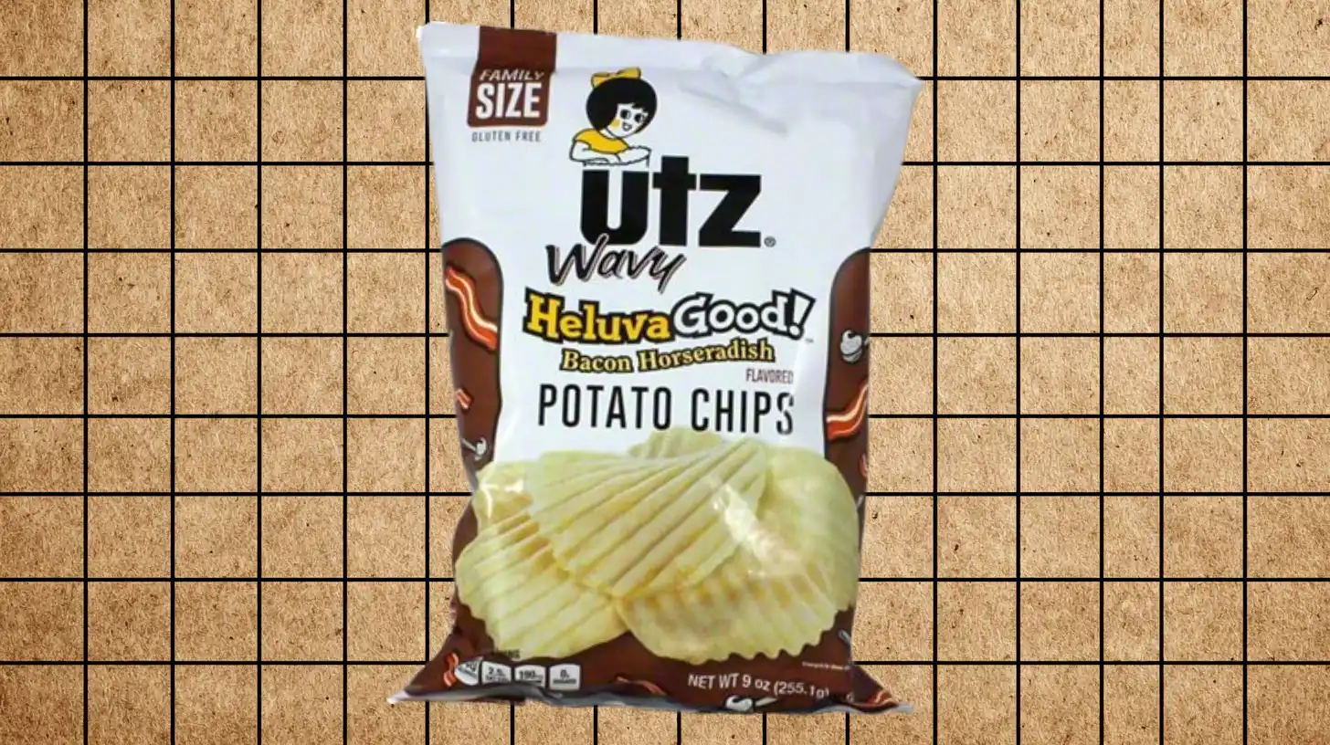 UTZ Heluva Good Bacon Horseradish Wavy