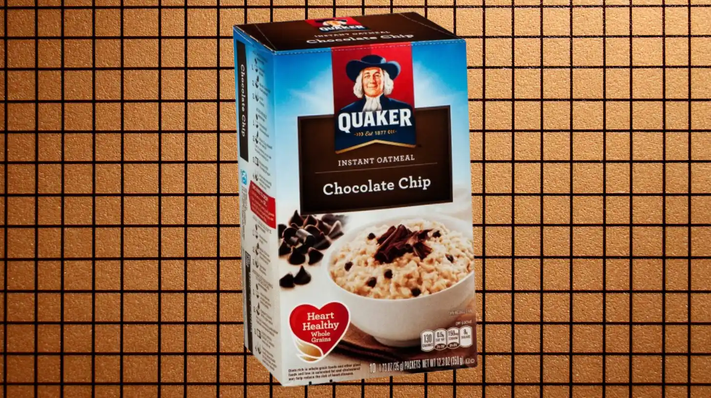 Quaker Oats Chocolate Chip Instant Oatmeal Quaker Oats