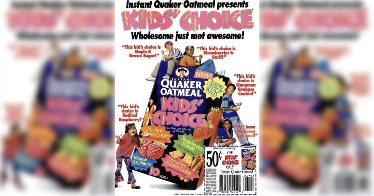 Quaker Oats Radical Raspberry Quaker Oats