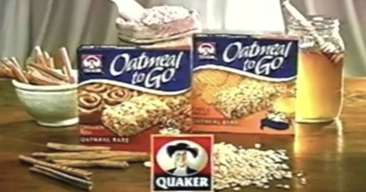 Quaker Oats Oatmeal To Go Bars Quaker Oats