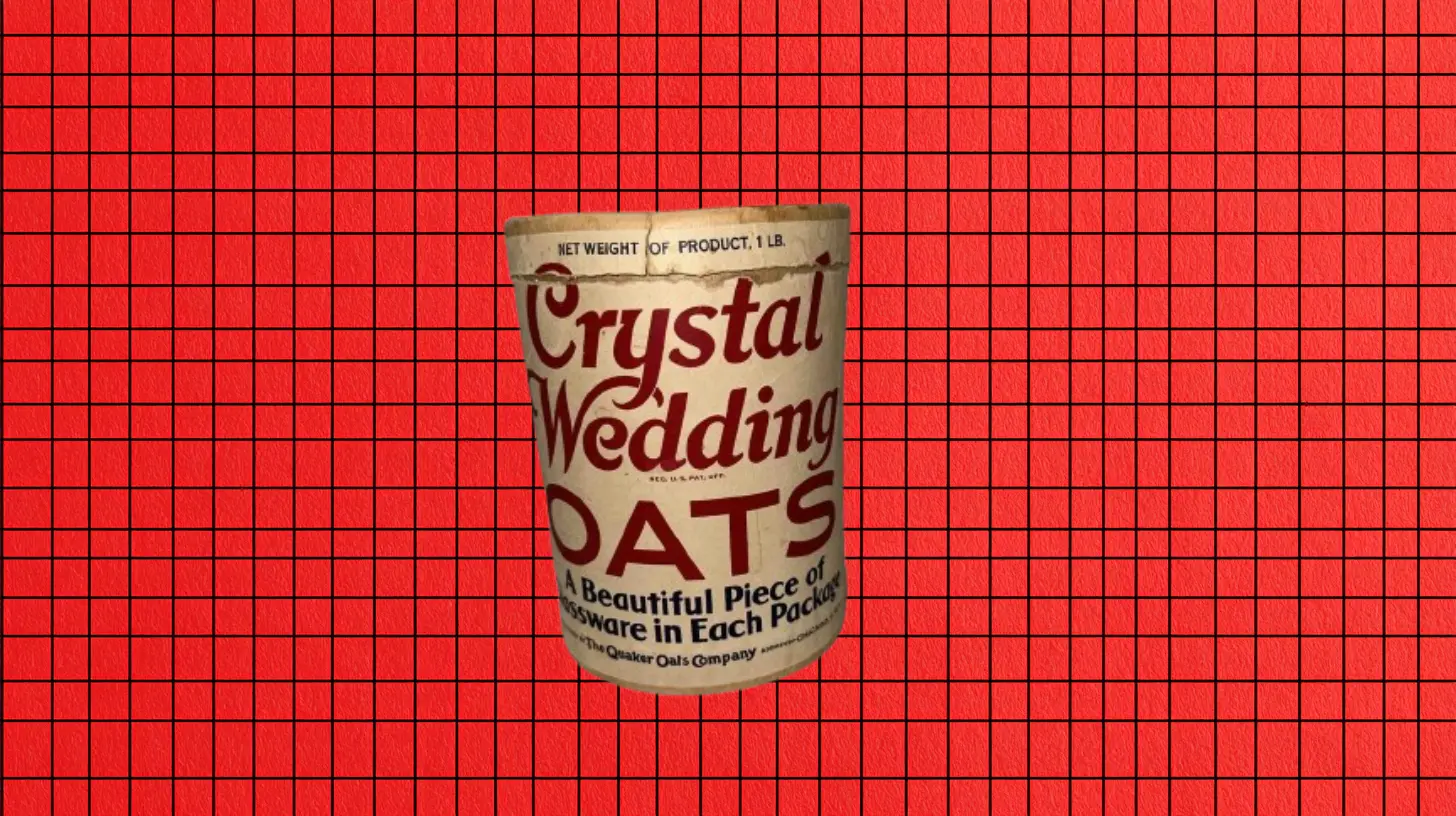 Quaker Oats Crystal Wedding Oats Quaker Oats