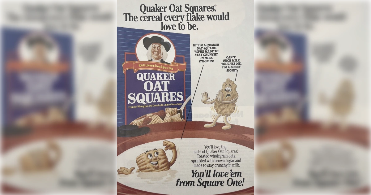 Quaker Oats Oatmeal Squares Cereal Quaker Oats