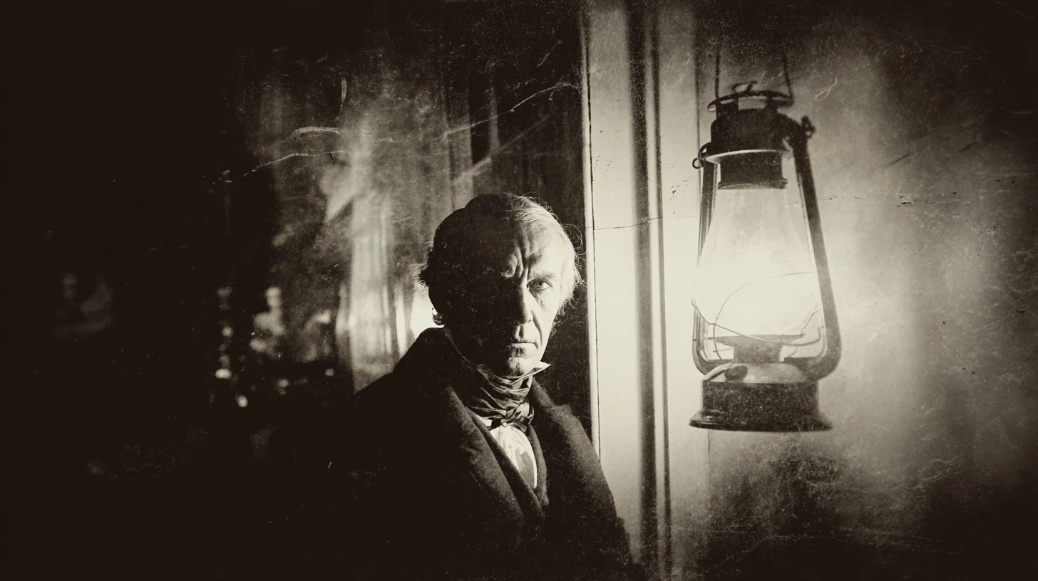 Madison holed up in the house of Caleb Bentley © History Oasis MADISON SPENT THE NIGHT IN A TINY TOWN WAR OF 1812
