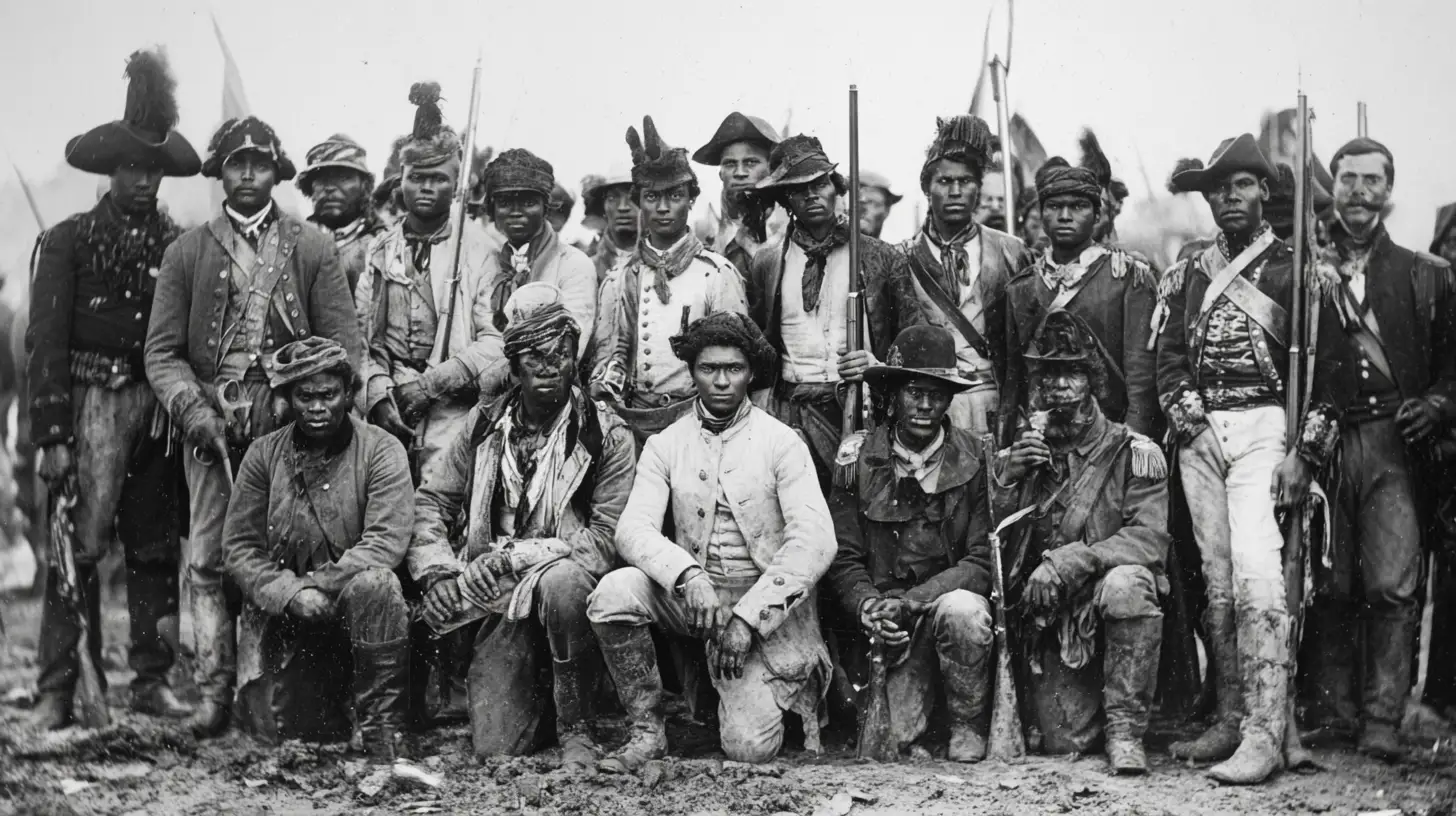 Andrew Jackson's rag tag army © History Oasis Andrew Jackson S Rag Tag Army