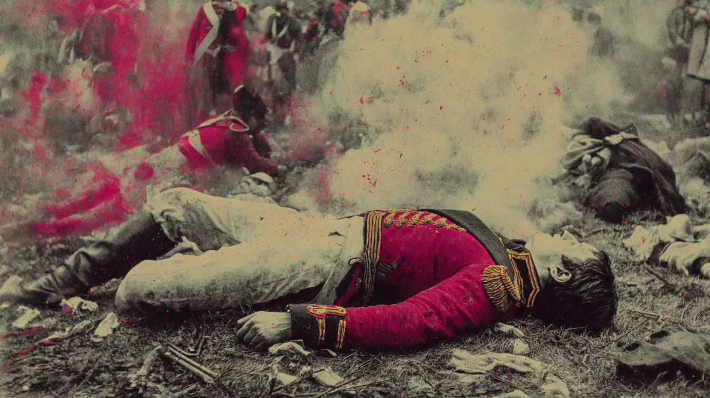 Death of British Generals in the Battle of New Orleans © History Oasis Dead British Generals Battle New Orleans