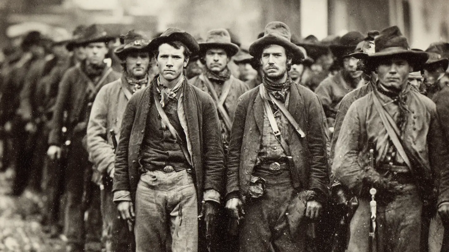 The Kentucky militia © History Oasis Kentucky Militia Battle Of New Orleans