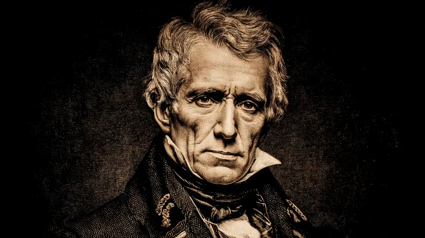 Portrait of President Andrew Jackson © History Oasis Andrew Jackson Presidential Campaign