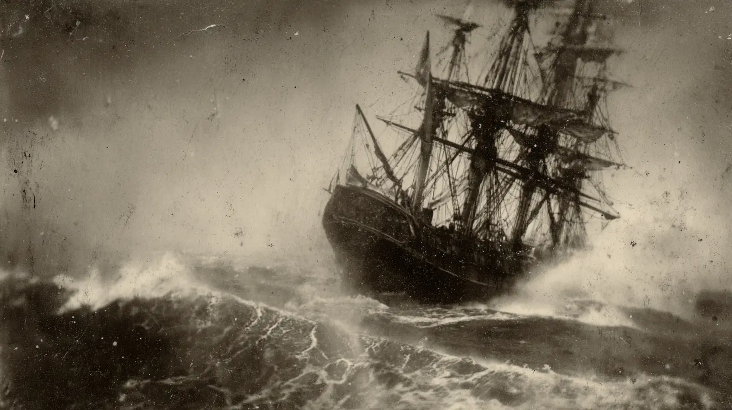 The death of Jean Lafitte © History Oasis Death Of Jean Lafitte