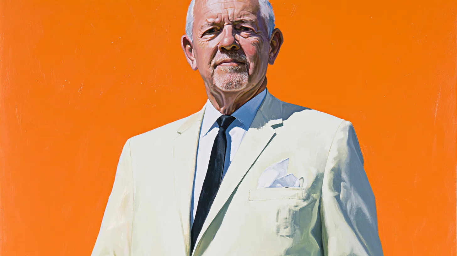 Portrait of Garrison A. Southard Jr., the first president of the Interbank Card Association that became Mastercard