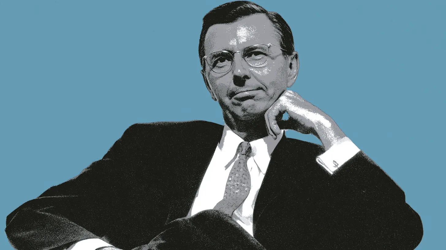 Portrait of John J. Reynolds, president and CEO of the Interbank Card Association until February 1980